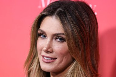 Australian singer-songwriter Delta Goodrem arrives at the GDay USA Arts Gala 2023 held at the Skirball Cultural Center on January 28, 2023 in Los Angeles, California, United States.