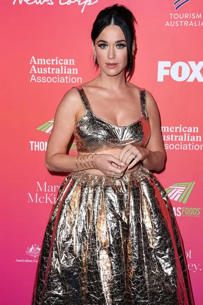กแต งเพลงชาวอเมร Katy Perry มาถ Gday Usa Art Gala 2023 — ภาพถ่ายสต็อก