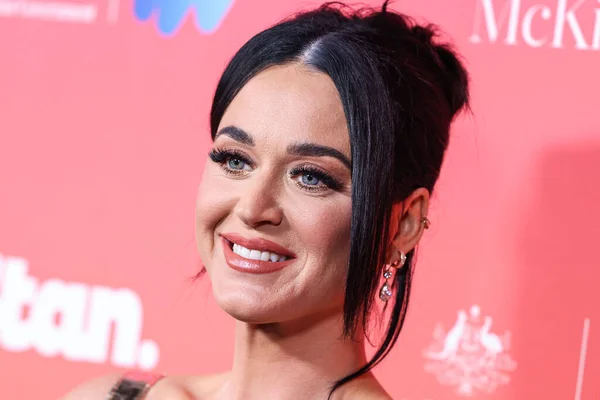 American Singer Songwriter Katy Perry Arrives Gday Usa Arts Gala — Stockfoto