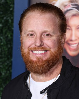 American professional baseball Justin Turner arrives at the Los Angeles Premiere Screening Of Paramount Pictures' '80 For Brady' held at the Regency Village Theatre on January 31, 2023 in Westwood, Los Angeles, California, United States.