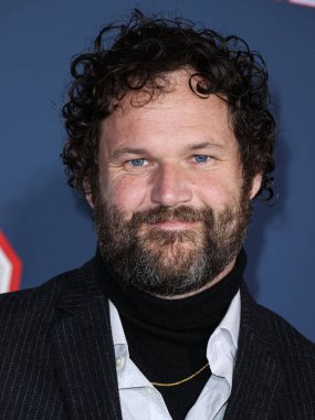 Kyle Marvin arrives at the Los Angeles Premiere Screening Of Paramount Pictures' '80 For Brady' held at the Regency Village Theatre on January 31, 2023 in Westwood, Los Angeles, California, United States.