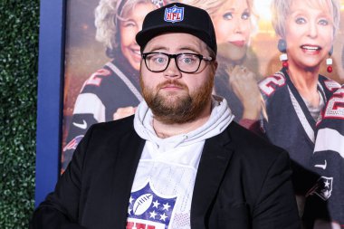 American actor and comedian Paul Walter Hauser arrives at the Los Angeles Premiere Screening Of Paramount Pictures' '80 For Brady' held at the Regency Village Theatre on January 31, 2023 in Westwood, Los Angeles, California, United States.
