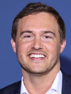 American television personality Peter Weber arrives at the Los Angeles Premiere Screening Of Paramount Pictures' '80 For Brady' held at the Regency Village Theatre on January 31, 2023 in Westwood, Los Angeles, California, United States.