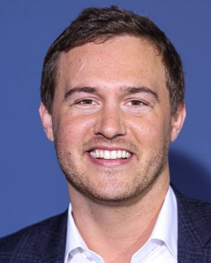 American television personality Peter Weber arrives at the Los Angeles Premiere Screening Of Paramount Pictures' '80 For Brady' held at the Regency Village Theatre on January 31, 2023 in Westwood, Los Angeles, California, United States.