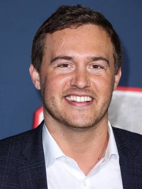 American television personality Peter Weber arrives at the Los Angeles Premiere Screening Of Paramount Pictures' '80 For Brady' held at the Regency Village Theatre on January 31, 2023 in Westwood, Los Angeles, California, United States.