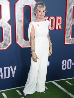 Puerto Rican actress Rita Moreno arrives at the Los Angeles Premiere Screening Of Paramount Pictures' '80 For Brady' held at the Regency Village Theatre on January 31, 2023 in Westwood, Los Angeles, California, United States