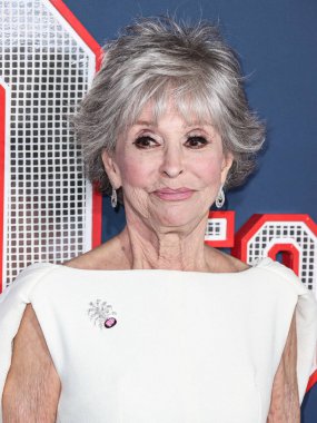 Puerto Rican actress Rita Moreno arrives at the Los Angeles Premiere Screening Of Paramount Pictures' '80 For Brady' held at the Regency Village Theatre on January 31, 2023 in Westwood, Los Angeles, California, United States