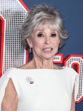 Puerto Rican actress Rita Moreno arrives at the Los Angeles Premiere Screening Of Paramount Pictures' '80 For Brady' held at the Regency Village Theatre on January 31, 2023 in Westwood, Los Angeles, California, United States