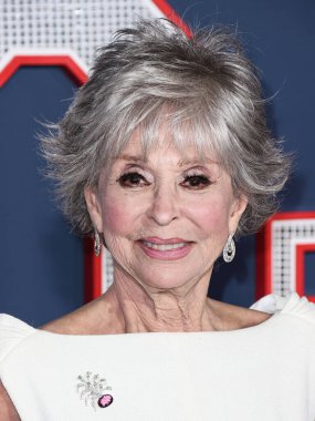 Puerto Rican actress Rita Moreno arrives at the Los Angeles Premiere Screening Of Paramount Pictures' '80 For Brady' held at the Regency Village Theatre on January 31, 2023 in Westwood, Los Angeles, California, United States