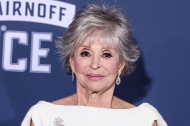 Puerto Rican actress Rita Moreno arrives at the Los Angeles Premiere Screening Of Paramount Pictures' '80 For Brady' held at the Regency Village Theatre on January 31, 2023 in Westwood, Los Angeles, California, United States