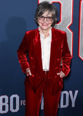 American actress Sally Field arrives at the Los Angeles Premiere Screening Of Paramount Pictures' '80 For Brady' held at the Regency Village Theatre on January 31, 2023 in Westwood, Los Angeles, California, United States.