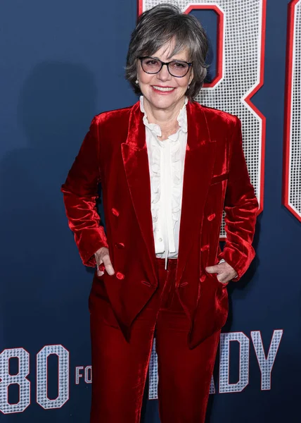 American actress Sally Field arrives at the Los Angeles Premiere Screening Of Paramount Pictures' '80 For Brady' held at the Regency Village Theatre on January 31, 2023 in Westwood, Los Angeles, California, United States.
