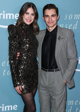 Amerikalı aktris Alison Brie ve koca aktör ve film yapımcısı Dave Franco, 1 Şubat 2023 'te Culver Tiyatrosu' nda düzenlenen Amazon Prime Video 'nun Los Angeles' taki galasına geldiler..