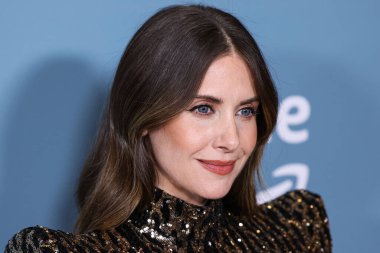 Balmain giyen Amerikalı aktris Alison Brie, 1 Şubat 2023 'te Culver Tiyatrosu' nda düzenlenen Amazon Prime Video 'nun Los Angeles Premiere of Amazon Prime' ın 