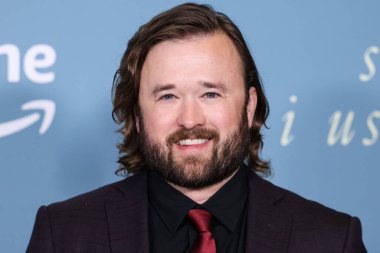 Amerikalı aktör Haley Joel Osment, 1 Şubat 2023 'te Culver Tiyatrosu' nda düzenlenen Amazon Prime Video 'nun Los Angeles' taki galasına geldi..