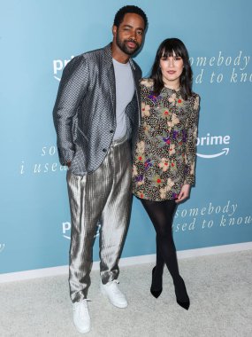 Amerikalı aktör Jay Ellis ve Amerikalı aktris Zoe Chao, 1 Şubat 2023 'te Culver Tiyatrosu' nda düzenlenen Amazon Prime Video 'nun Los Angeles Premiere of Amazon Prime' ın 