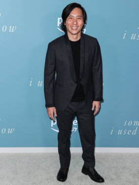 Amerikalı aktör ve yazar Kelvin Yu, 1 Şubat 2023 'te Culver Tiyatrosu' nda düzenlenen Amazon Prime Video 'nun Los Angeles prömiyerine geldi..