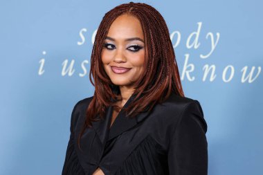 Cong Tri giyen Amerikalı aktris Kiersey Clemons, 1 Şubat 2023 'te Culver Tiyatrosu' nda düzenlenen Amazon Prime Video 'nun Los Angeles' taki galasına geldi..