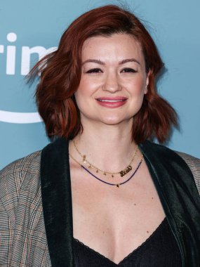 Leah McKendrick, 1 Şubat 2023 'te Culver Tiyatrosu' nda düzenlenen Amazon Prime Video 'nun Los Angeles' taki galasına geldi.. 