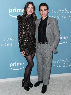 Amerikalı aktris Alison Brie ve koca aktör ve film yapımcısı Dave Franco, 1 Şubat 2023 'te Culver Tiyatrosu' nda düzenlenen Amazon Prime Video 'nun Los Angeles' taki galasına geldiler..