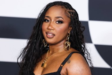 Baby Tate arrives at the Warner Music Group Pre-Grammy Party 2023 held at the Hollywood Athletic Club on February 2, 2023 in Hollywood, Los Angeles, California, United States.