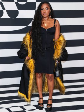 Baby Tate arrives at the Warner Music Group Pre-Grammy Party 2023 held at the Hollywood Athletic Club on February 2, 2023 in Hollywood, Los Angeles, California, United States.