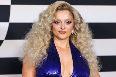 Amerikalı şarkıcı ve söz yazarı Bebe Rexha, 2 Şubat 2023 'te Hollywood Atletizm Kulübü' nde düzenlenen Warner Music Group Pre-Grammy Partisi 2023 'e geldi.. 