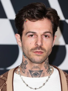 Amerikalı şarkıcı Jesse Rutherford, 2 Şubat 2023 'te Hollywood Atletizm Kulübü' nde düzenlenen Warner Music Group Pre-Grammy Partisi 2023 'e geldi.. 