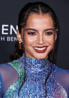 American actress and singer Isabela Merced (Isabela Yolanda Moner) arrives at the Universal Music Group 2023 65th GRAMMY Awards After Party held at Milk Studios Los Angeles on February 5, 2023 in Los Angeles, California, United States. 