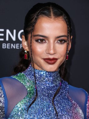 American actress and singer Isabela Merced (Isabela Yolanda Moner) arrives at the Universal Music Group 2023 65th GRAMMY Awards After Party held at Milk Studios Los Angeles on February 5, 2023 in Los Angeles, California, United States. 