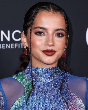 American actress and singer Isabela Merced (Isabela Yolanda Moner) arrives at the Universal Music Group 2023 65th GRAMMY Awards After Party held at Milk Studios Los Angeles on February 5, 2023 in Los Angeles, California, United States. 