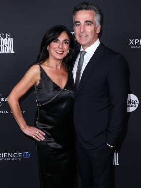 Janet Lipman and Avery Lipman arrive at the Universal Music Group 2023 65th GRAMMY Awards After Party held at Milk Studios Los Angeles on February 5, 2023 in Los Angeles, California, United States. 