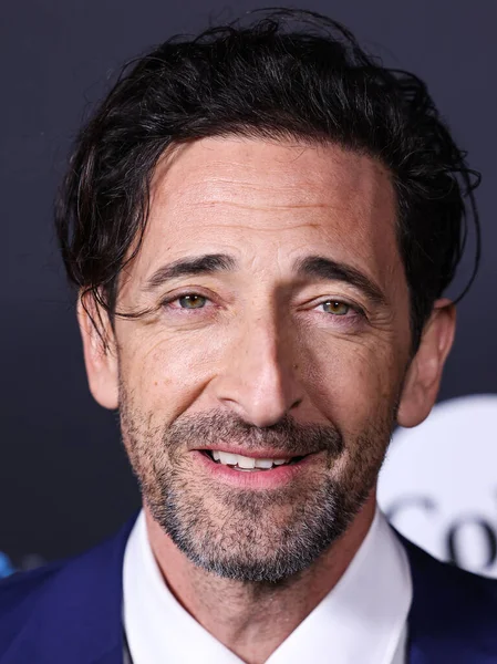 American Actor Adrien Brody Arrives Universal Music Group 2023 65Th —  Fotos de Stock