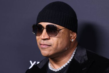 Amerikalı rapçi, söz yazarı, yapımcı ve aktör LL Cool J, Los Angeles 'taki Milk Stüdyoları' nda 5 Şubat 2023 tarihinde düzenlenen Universal Music Group 2023 65. GRAMMY Ödülleri 'ne ulaştı..