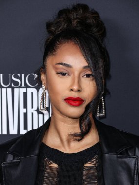 Liyah Katana arrives at the Universal Music Group 2023 65th GRAMMY Awards After Party held at Milk Studios Los Angeles on February 5, 2023 in Los Angeles, California, United States. 