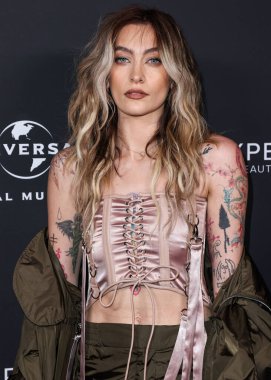 American model, actress and singer Paris Jackson arrives at the Universal Music Group 2023 65th GRAMMY Awards After Party held at Milk Studios Los Angeles on February 5, 2023 in Los Angeles, California, United States. 