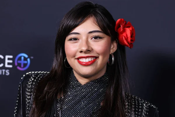American actress Xochitl Gomez arrives at the Universal Music Group 2023 65th GRAMMY Awards After Party held at Milk Studios Los Angeles on February 5, 2023 in Los Angeles, California, United States. 