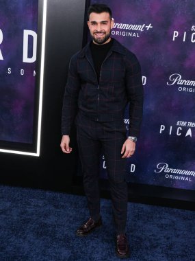 Iranian-American model, actor and fitness trainer Sam Asghari arrives at the Los Angeles Premiere Of Paramount+'s Original Series 'Star Trek: Picard' Third And Final Season held at the TCL Chinese Theatre IMAX on February 9, 2023 in Hollywood