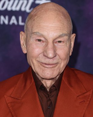 English actor Sir Patrick Stewart arrives at the Los Angeles Premiere Of Paramount+'s Original Series 'Star Trek: Picard' Third And Final Season held at the TCL Chinese Theatre IMAX on February 9, 2023 in Hollywood, Los Angeles, California
