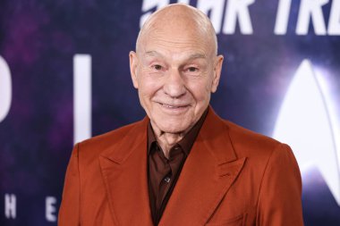 İngiliz aktör Sir Patrick Stewart, 9 Şubat 2023 'te Hollywood, Los Angeles, Los Angeles' taki TCL Çin Tiyatrosu IMAX 'te düzenlenen 