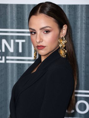 Dominican-American actress Aimee Carrero arrives at the Los Angeles Premiere Of Amazon Prime Video's 'The Consultant' Season 1 held at The Culver Theater on February 13, 2023 in Culver City, Los Angeles, California, United States. 
