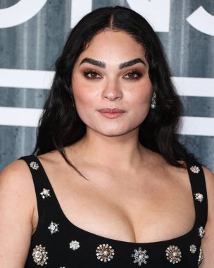 American actress and singer Brittany O'Grady arrives at the Los Angeles Premiere Of Amazon Prime Video's 'The Consultant' Season 1 held at The Culver Theater on February 13, 2023 in Culver City, Los Angeles, California, United States. 