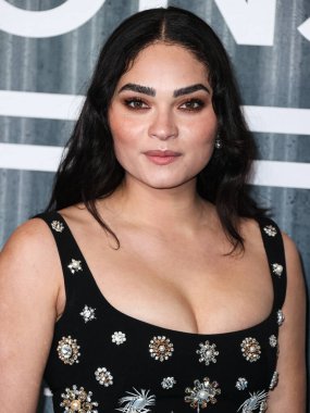 American actress and singer Brittany O'Grady arrives at the Los Angeles Premiere Of Amazon Prime Video's 'The Consultant' Season 1 held at The Culver Theater on February 13, 2023 in Culver City, Los Angeles, California, United States. 