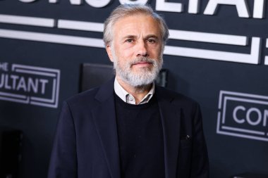 Austrian-German actor Christoph Waltz arrives at the Los Angeles Premiere Of Amazon Prime Video's 'The Consultant' Season 1 held at The Culver Theater on February 13, 2023 in Culver City, Los Angeles, California, United States. 