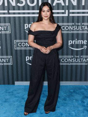 Kanadalı aktris Dianne Doan, 13 Şubat 2023 'te Culver Tiyatrosu' nda düzenlenen Amazon Prime Video 'nun' The Consultant 'sezonunun Los Angeles prömiyerine geldi.. 