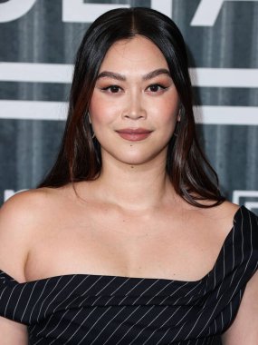 Canadian actress Dianne Doan arrives at the Los Angeles Premiere Of Amazon Prime Video's 'The Consultant' Season 1 held at The Culver Theater on February 13, 2023 in Culver City, Los Angeles, California, United States. 
