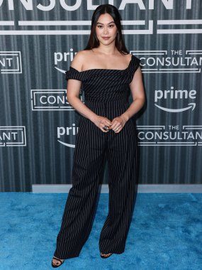 Kanadalı aktris Dianne Doan, 13 Şubat 2023 'te Culver Tiyatrosu' nda düzenlenen Amazon Prime Video 'nun' The Consultant 'sezonunun Los Angeles prömiyerine geldi.. 