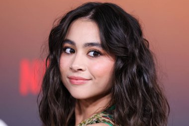 American actress Ciara Riley Wilson arrives at the Los Angeles Premiere Of Netflix's 'Outer Banks' Season 3 held at the Regency Village Theatre on February 16, 2023 in Westwood, Los Angeles, California, United States. 