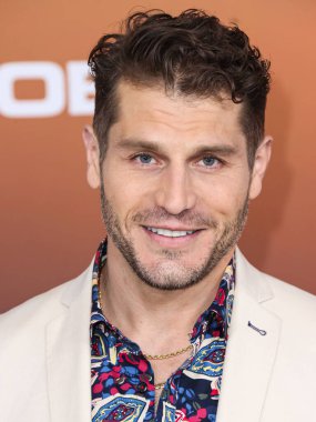 Lou Ferrigno Jr. arrives at the Los Angeles Premiere Of Netflix's 'Outer Banks' Season 3 held at the Regency Village Theatre on February 16, 2023 in Westwood, Los Angeles, California, United States. 
