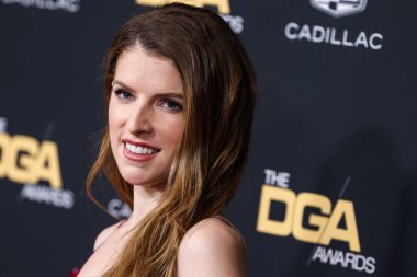 American actress Anna Kendrick arrives at the 75th Annual Directors Guild Of America (DGA) Awards held at The Beverly Hilton Hotel on February 18, 2023 in Beverly Hills, Los Angeles, California, United States.